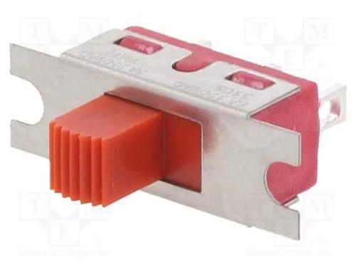 Interruptor Deslizante, Pos: 2, SPDT, 3A/250VAC, 6