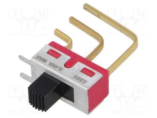 Interruptor Deslizante, Pos: 2, SPDT, 3A/250VAC, 6
