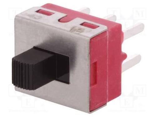 Interruptor Deslizante, Pos: 2, SPDT, 3A/250VAC, 6