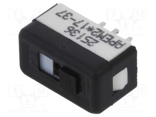 Interruptor: de Corrediça, Pos: 2, Spdt, 2a/250va.