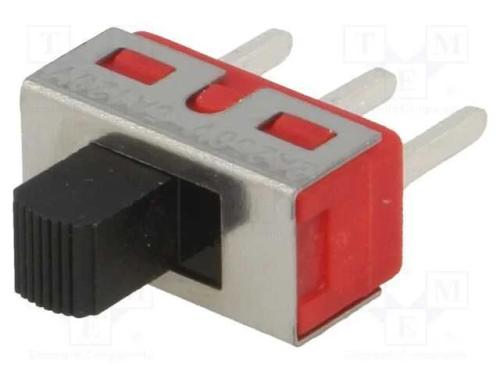 Interruptor Deslizante, Pos: 2, SPDT, 2A/250VAC, 5