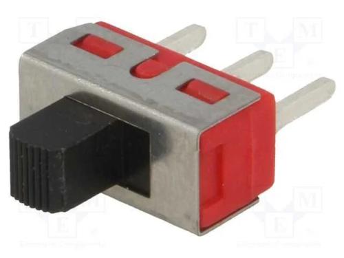 Interruptor Deslizante, Pos: 2, SPDT, 2A/250VAC, 5