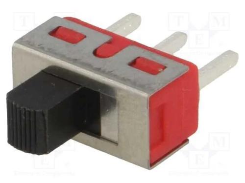 Interruptor Deslizante, Pos: 3, SP3T, 2A/250VAC, 5