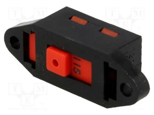 Interruptor Deslizante, Pos: 2, DPDT, 10A/250VDC,