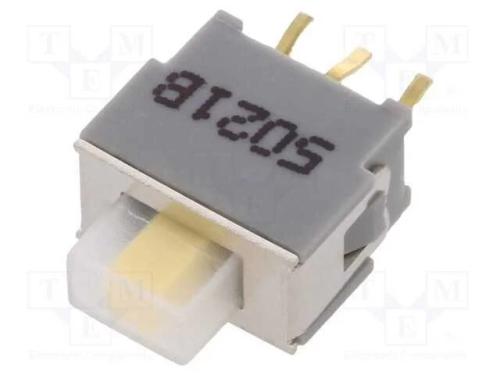 Interruptor: de Corrediça, Pos: 3, Spdt, 0,05a, 0.