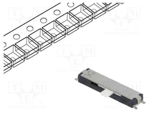 Interruptor Deslizante, Pos: 4, SP4T, 0,3A/4VDC, O