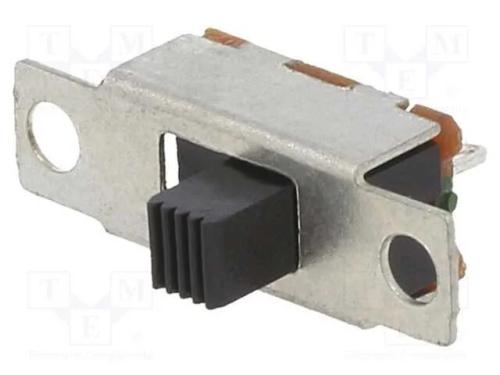 Interruptor Deslizante, Pos: 2, SPDT, 0,2A/30VDC,