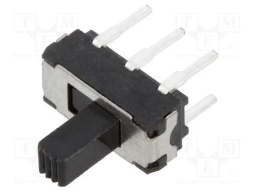 Interruptor Deslizante, Pos: 2, SPDT, 0,3A/30VDC,