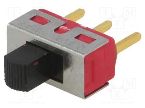 Interruptor Deslizante, Pos: 2, SPDT, 2A/250VAC, O