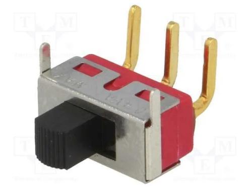 Interruptor Deslizante, Pos: 2, SPDT, 2A/250VAC, O