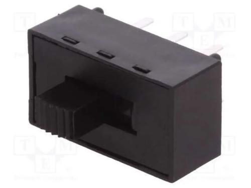Interruptor Deslizante, Pos: 2, DPDT, 2A/250VAC, 4
