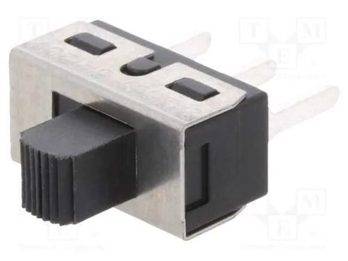 Interruptor Deslizante, Pos: 2, SPDT, 2A/250VAC, 5