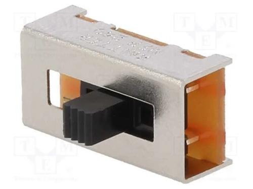 Interruptor Deslizante, Pos: 4, 0,3A/30VDC, ON-ON-