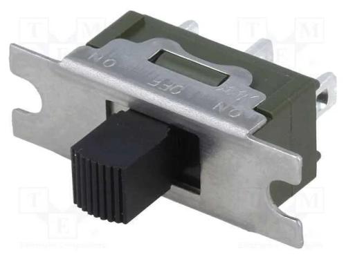 Interruptor Deslizante, Pos: 3, SPDT, 3A/250VAC, O