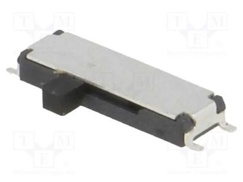 Interruptor Deslizante, Pos: 3, SP3T, 0,3A/4VDC, O