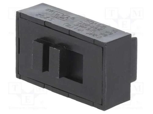 Interruptor Deslizante, Pos: 2, DPDT, 6A/250VAC, 1