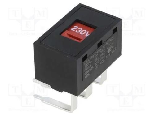 Interruptor Deslizante, Pos: 2, DPDT, 10A/125VAC,