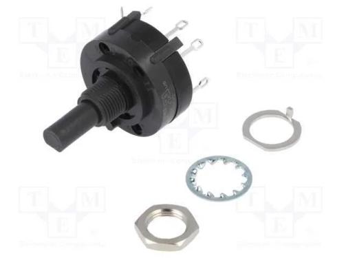 Interruptor: Giratório, Pos: 8, 2,5a/125vac, 0,35a/125vdc, a