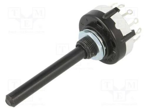 Interruptor: Giratório, Pos: 12, 0,15a/250vdc, 30, -30÷85c, 999mo