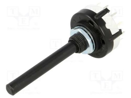 Interruptor: Giratório, Pos: 4, 0,15a/250vdc, 30, -30÷85c, 999mo