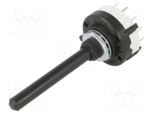 Interruptor: Giratório, Pos: 4, 0,15a/250vdc, 30, -30÷85c, 999mo