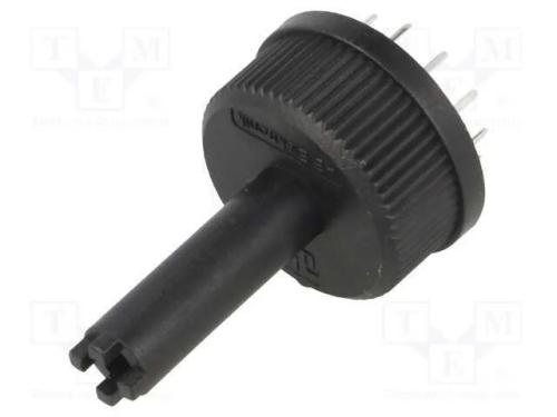 Interruptor: Giratório, Pos: 12, 0,13a/150vac, 0,13a/150vdc, 30