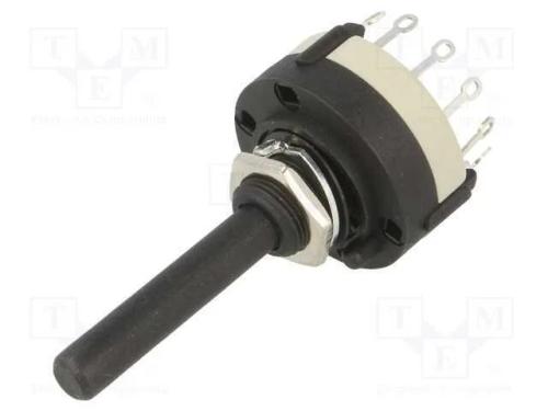 Interruptor: Giratório, Pos: 12, 0,3a/125vac, 1a/30vdc, 30, L: 30mm