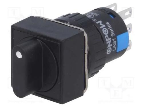 Interruptor: giratório, Pos: 3, 3A/220VAC, 2A/24V.