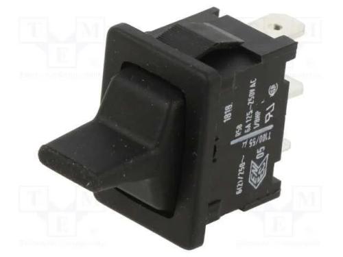 Interruptor: de alavanca, Pos: 3, SP3T, (ON)-OFF-.