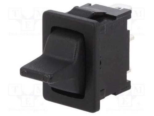 Interruptor: de alavanca, Pos: 3, SP3T, (ON)-OFF-.