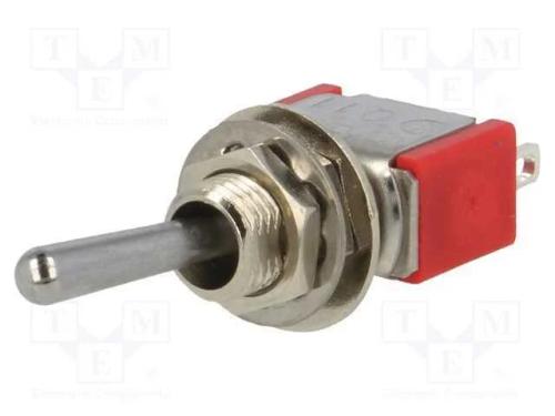 Interruptor: de alavanca, Pos: 2, SPDT, ON-ON, 2A.