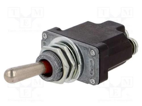 Interruptor: de Alavanca, Pos: 2, Spst, On-Off, 6a/230vac, -40&divide;71c