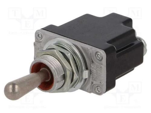 Interruptor: de alavanca, Pos: 3, SP3T, (ON)-OFF-.