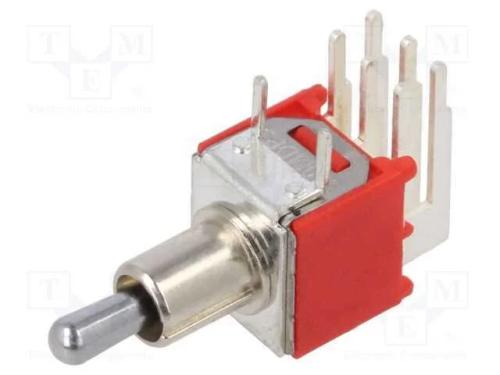 Interruptor: de alavanca, Pos: 3, DP3T, ON-OFF-ON.