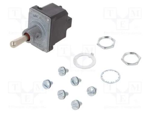 Interruptor: de Alavanca, Pos: 3, Dpdt, (On)-On-(.