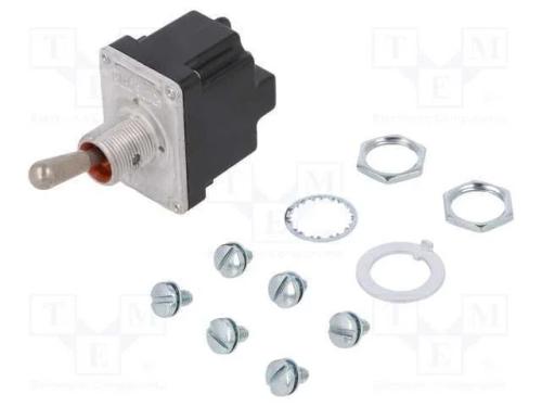 Interruptor: de Alavanca, Pos: 2, Dpdt, On-On, 6a.
