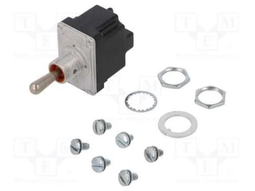 Interruptor: de Alavanca, Pos: 3, Dpdt, (On)-On-(.