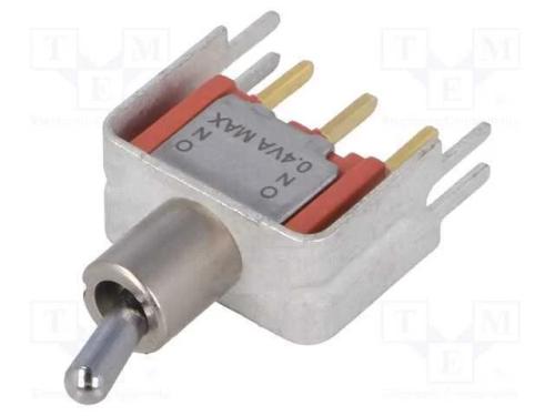 Interruptor: de alavanca, Pos: 2, SPDT, ON-ON, 0,.