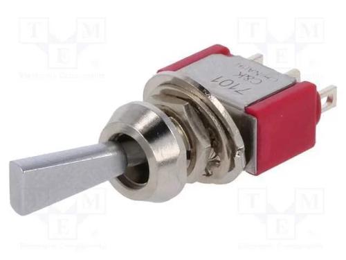 Interruptor: de alavanca, Pos: 2, SPDT, ON-ON, 2A.