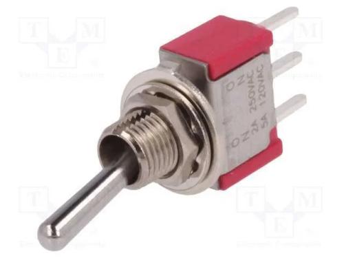 Interruptor: de alavanca, Pos: 2, SPDT, ON-ON, 2A.