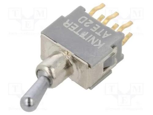 Interruptor: de Alavanca, Pos: 2, Dpdt, On-On, 0,.