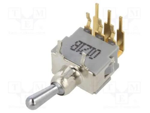 Interruptor: de Alavanca, Pos: 2, Dpdt, On-On, 0,.