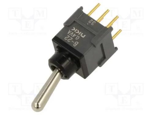 Interruptor: de Alavanca, Pos: 2, Dpdt, On-On, 0,.