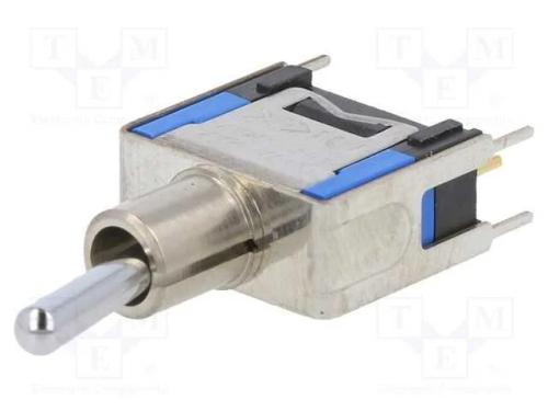 Interruptor: de alavanca, Pos: 3, SPDT, ON-OFF-ON.