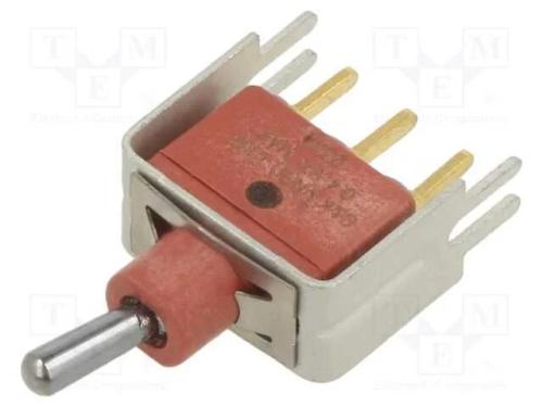 Interruptor: de alavanca, Pos: 2, SPDT, ON-ON, 0,.