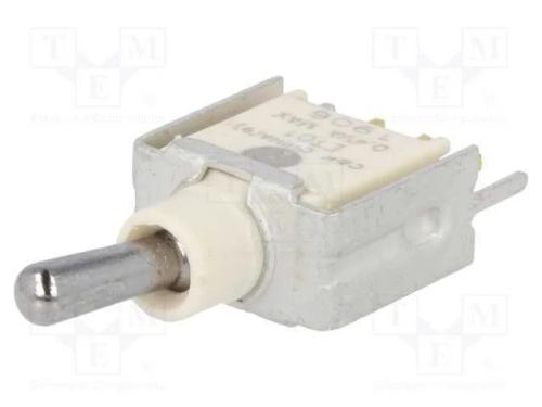Interruptor: de alavanca, Pos: 2, SPST, ON-ON, 0,.