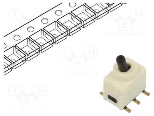 Interruptor: de alavanca, Pos: 2, SPDT, ON-ON, 0,.