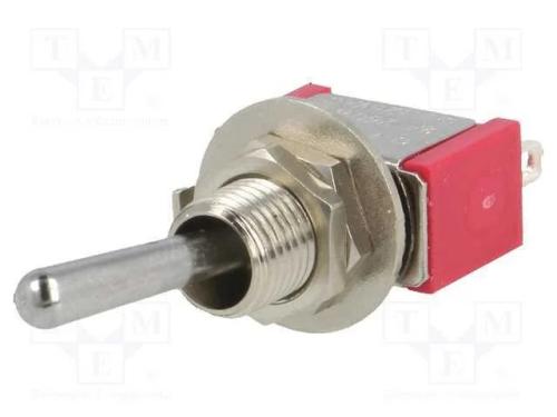 Interruptor: de alavanca, Pos: 2, SPDT, ON-ON, 5A.