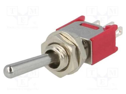 Interruptor: de alavanca, Pos: 2, SPDT, ON-ON, 3A.