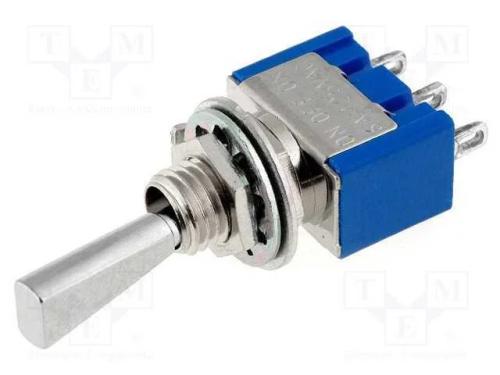 Interruptor: de alavanca, Pos: 3, SP3T, ON-OFF-(O.
